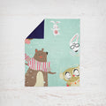 75*100 cm Friends in winter