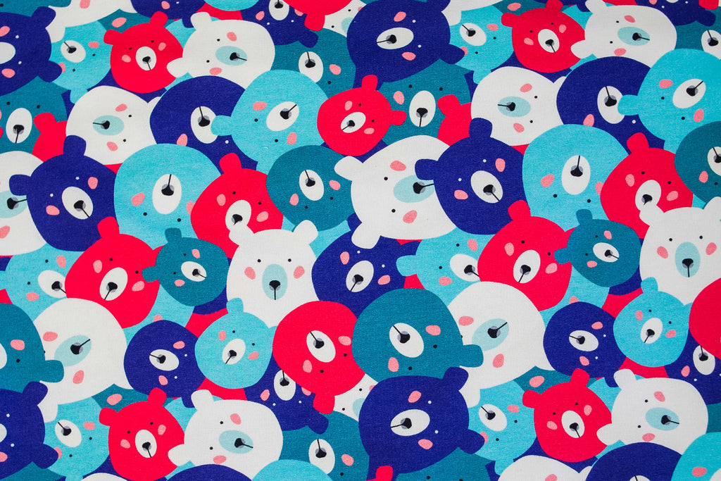 Mouse pads, multi-colored
