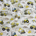 Construction equipment yellow