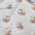 Premium Cotton Fabric - Ballerina Bunny