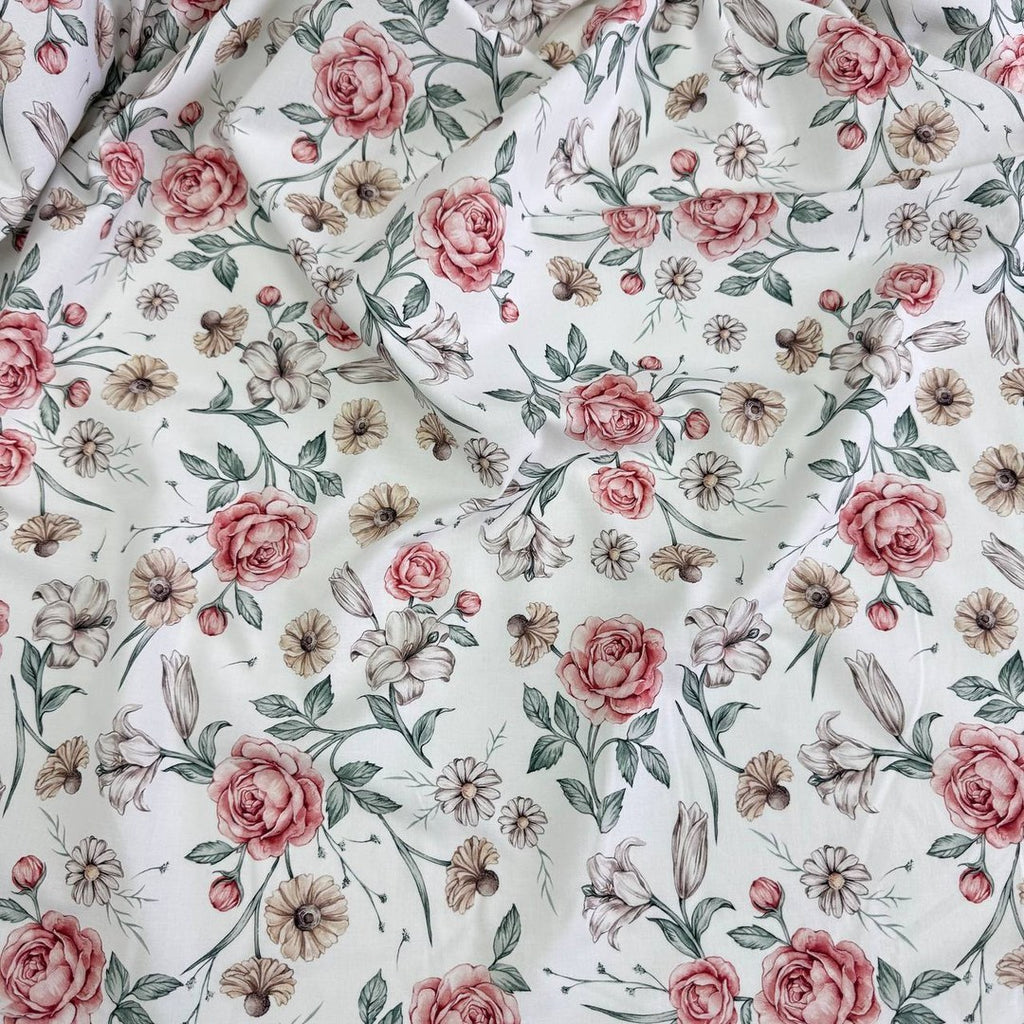 Roses and lilies