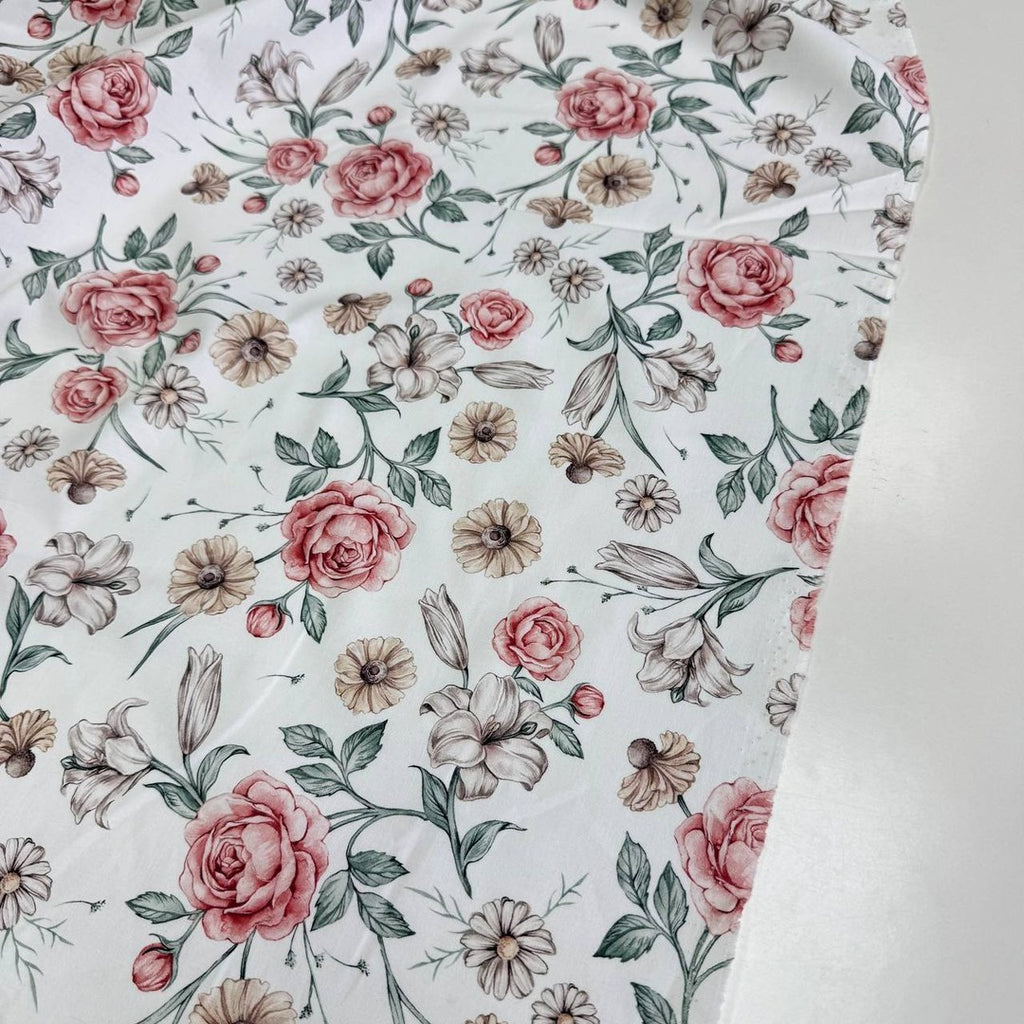 Roses and lilies