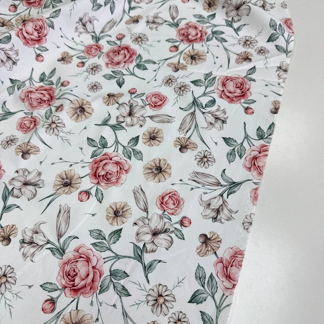Roses and lilies
