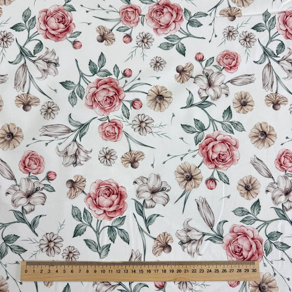 Roses and lilies