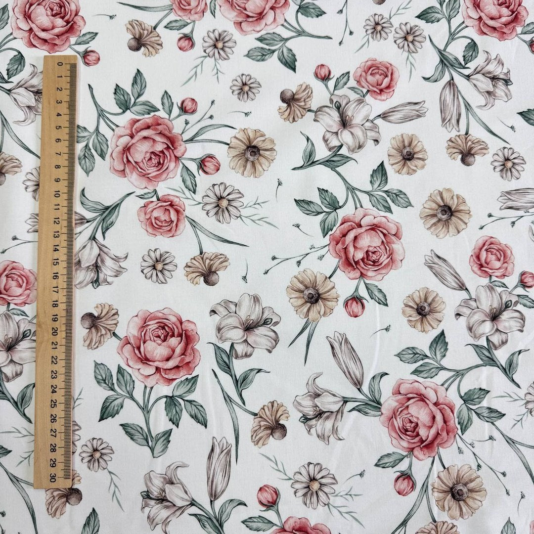 Roses and lilies
