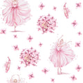 Ballerina in flowers