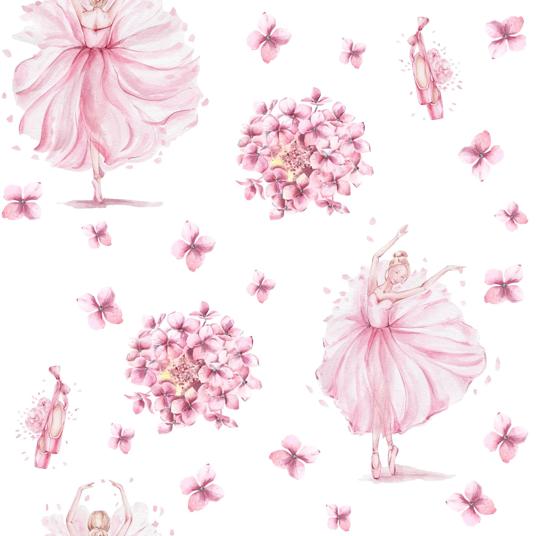 Ballerina in flowers