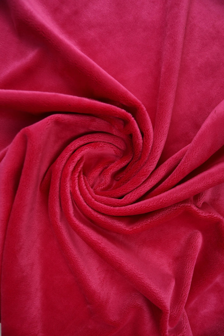 80*100 cm Plush Fuchsia smooth