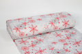 Snowflakes on a gray background Turkey 2.40 m width