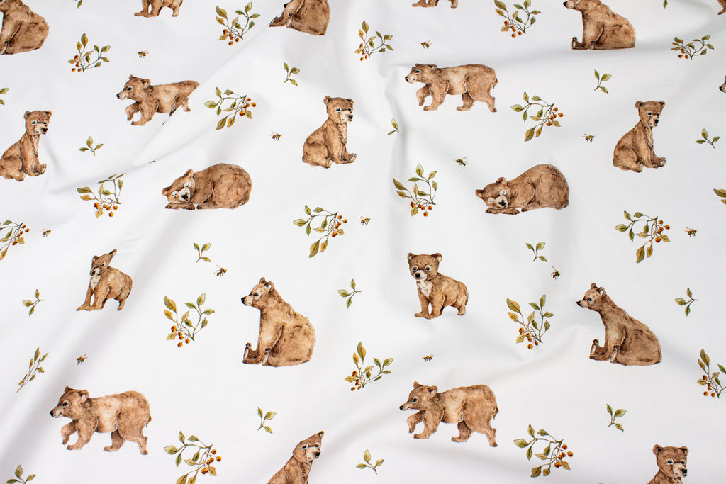 Premium Cotton Fabric - Teddy Bears
