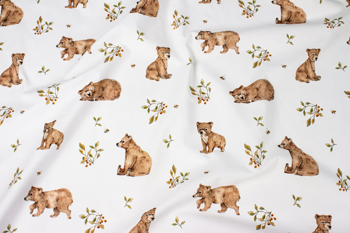 Premium Cotton Fabric - Teddy Bears