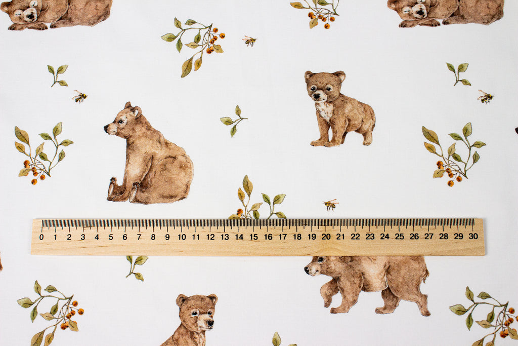 Premium Cotton Fabric - Teddy Bears