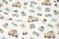 Cars, suitcases, travel