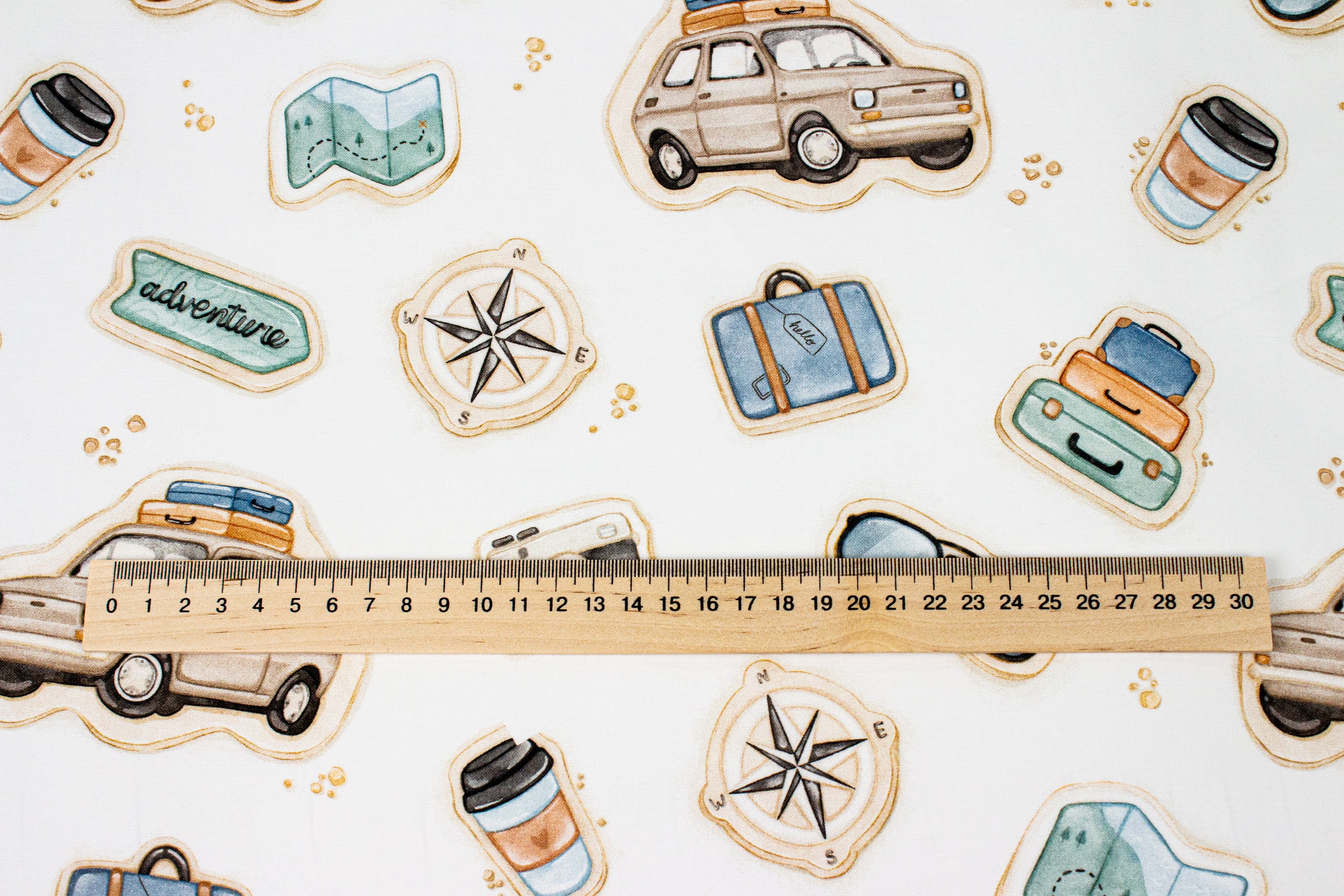 Cars, suitcases, travel