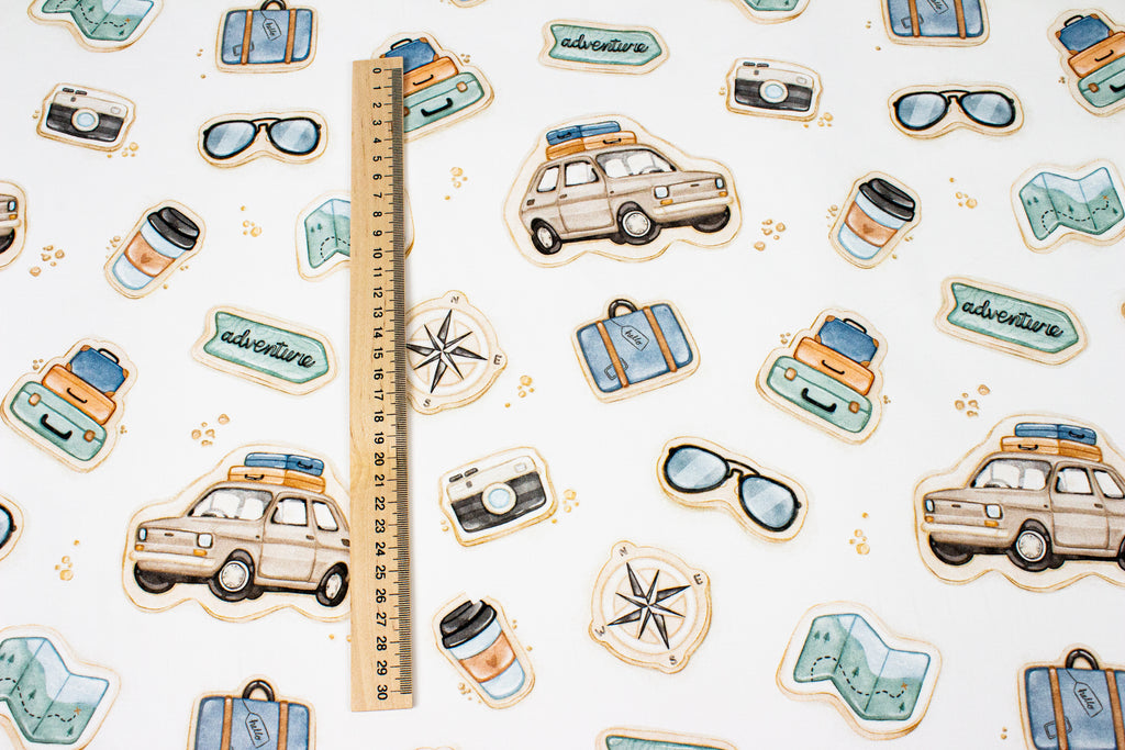 Cars, suitcases, travel