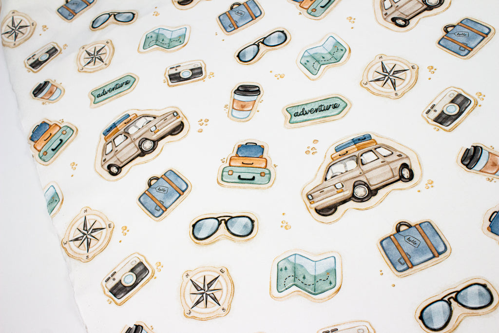 Cars, suitcases, travel
