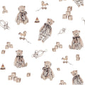 Bear cubs retro