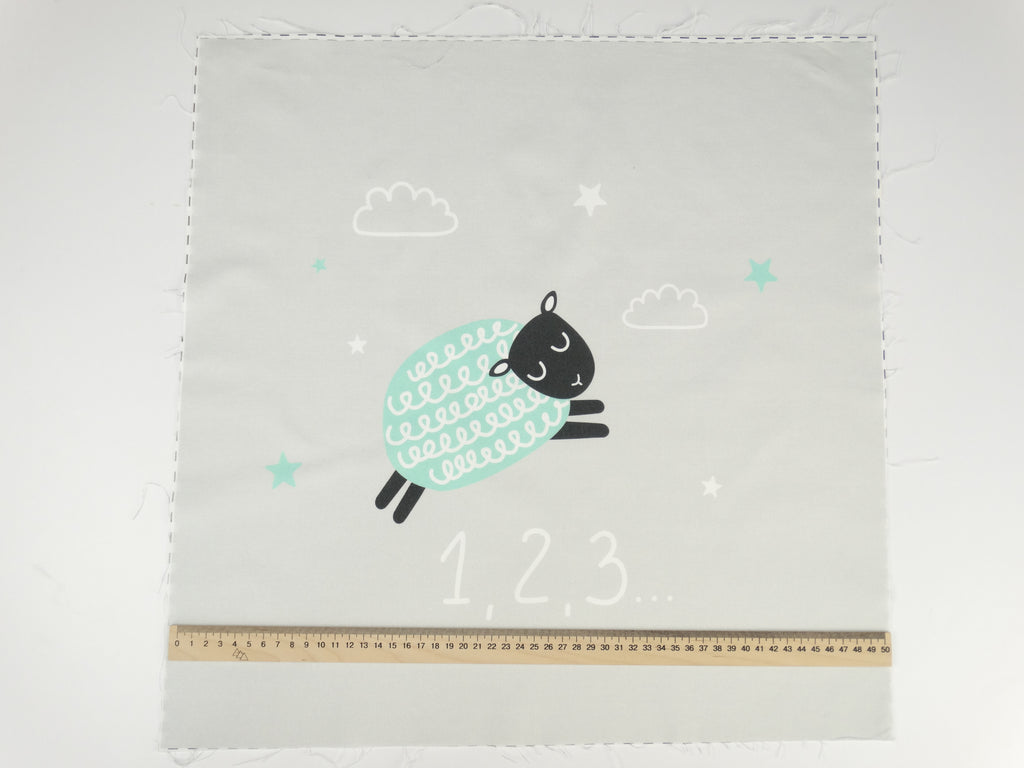 Sheep on gray