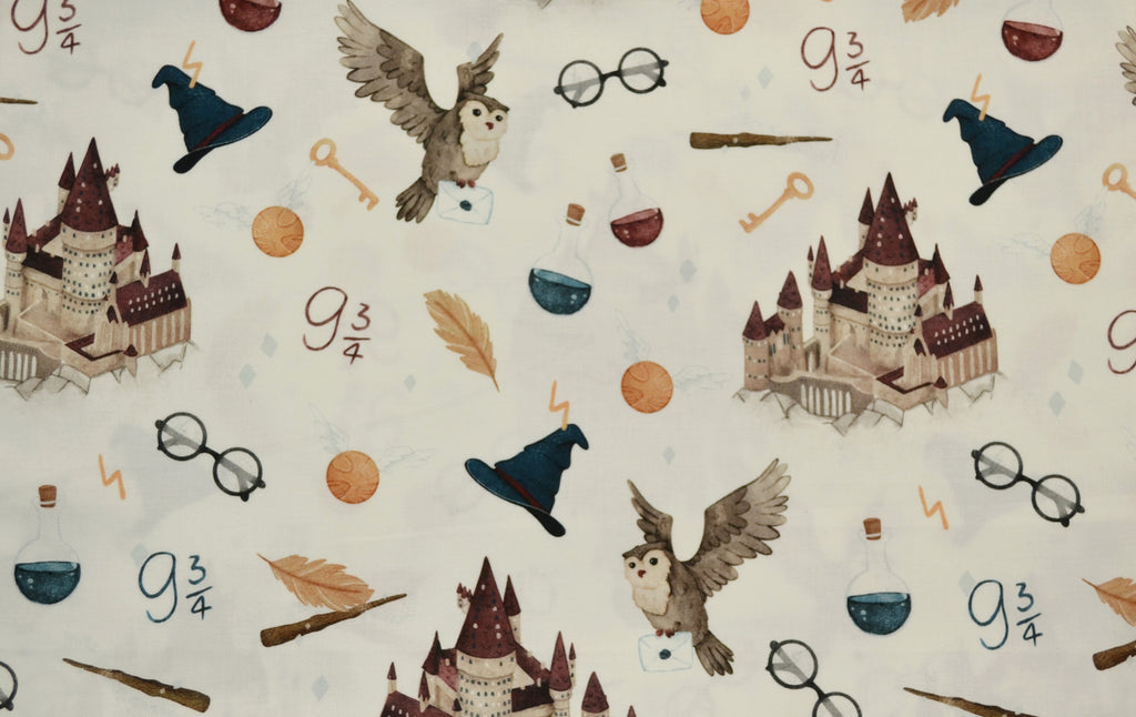 Harry Potter on white