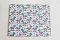 Regular Cotton Fabric - Rozovo Byryuzovye Rocking Horses On White