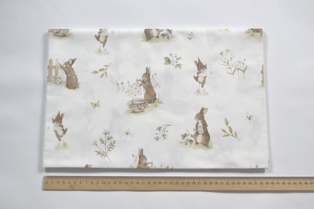 Premium Cotton Fabric - Homemaker Bunny