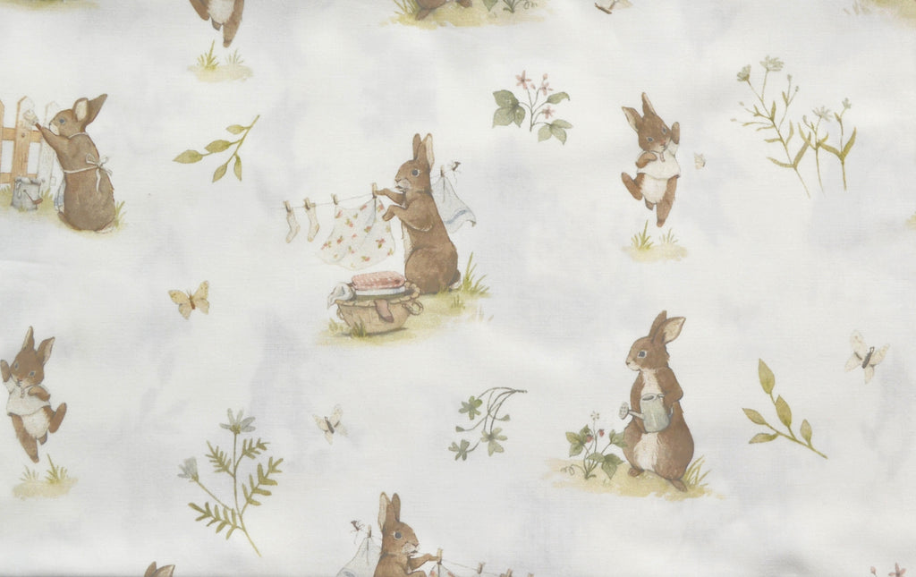 Premium Cotton Fabric - Homemaker Bunny