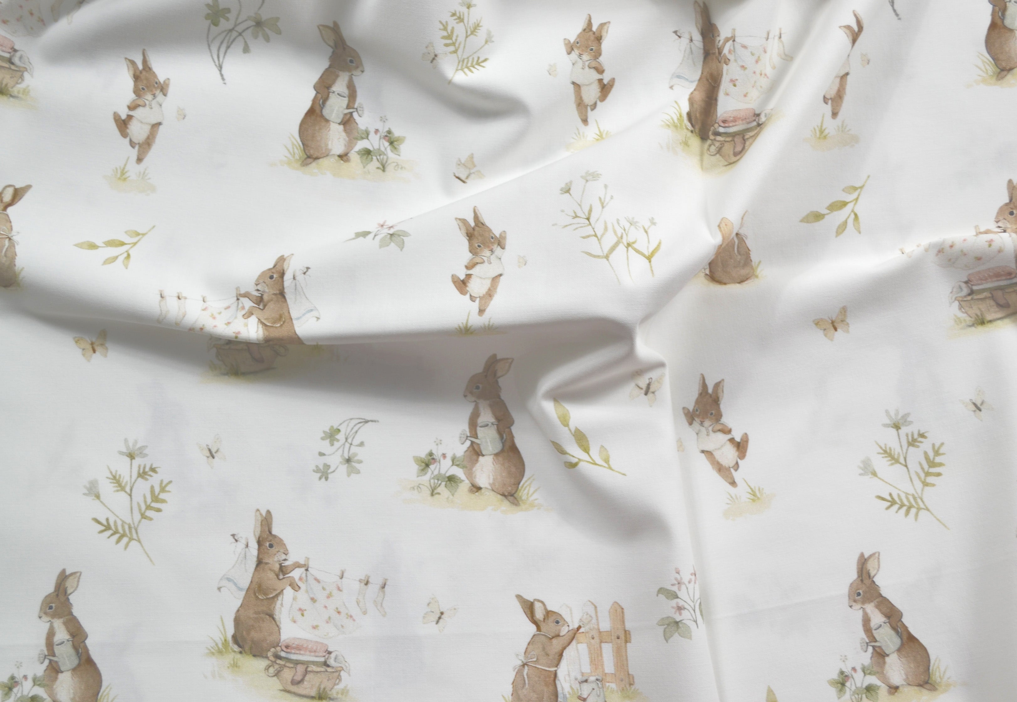 Premium Cotton Fabric - Homemaker Bunny