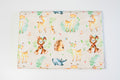 Footer forest babies on milk