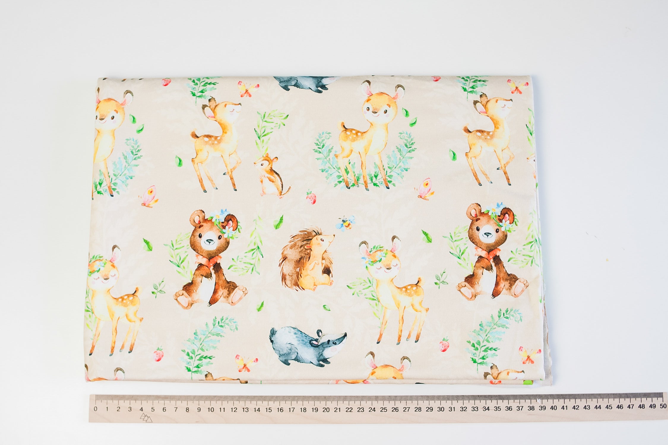 Footer forest babies on milk