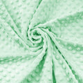 Plush Bay light mint with pimples