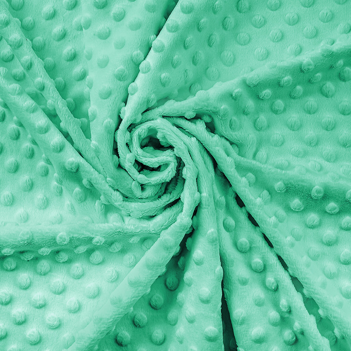 Beach Glass mint plush with pimples