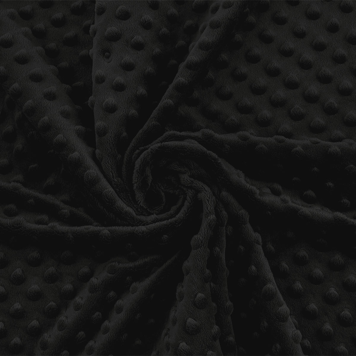 80*100 cm Plush Black Black with pimples