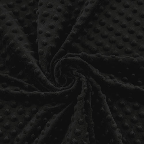 80*100 cm Plush Black Black with pimples
