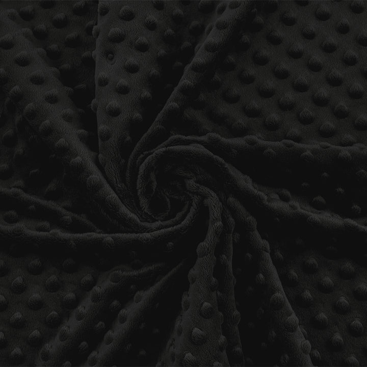 80*100 cm Plush Black Black with pimples
