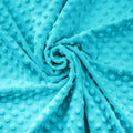 80*100 cm Bachelory Button plush bright blue with pimples