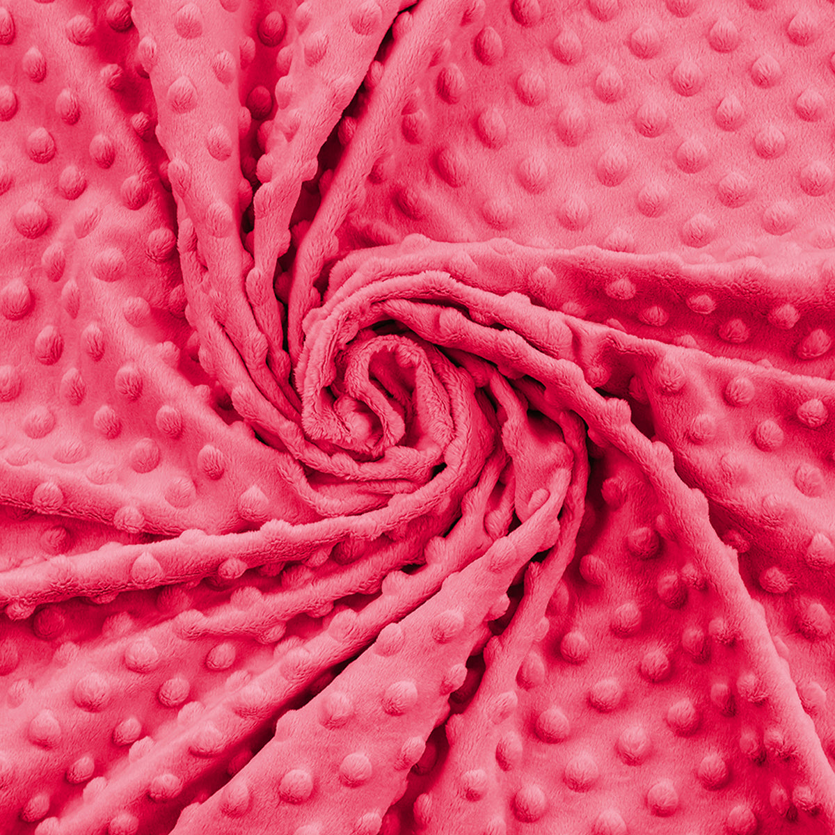 80*100 cm Plush WB Pink bright pink with pimples