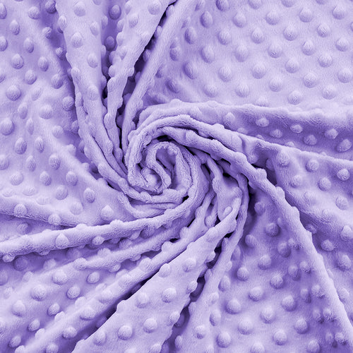 80*100 cm Plush Lawenda lavender with pimples