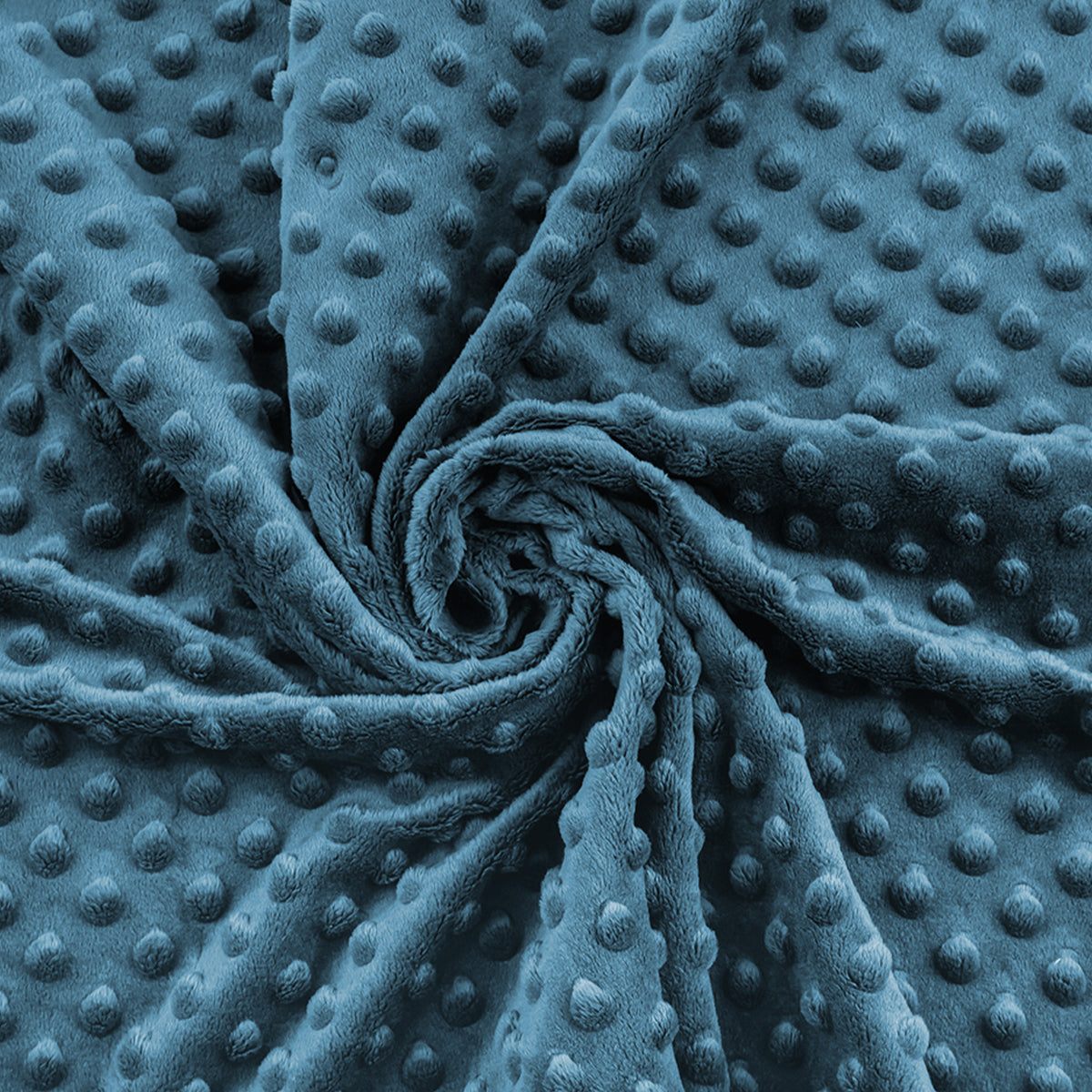 80*100 cm Niagara denim plush with pimples