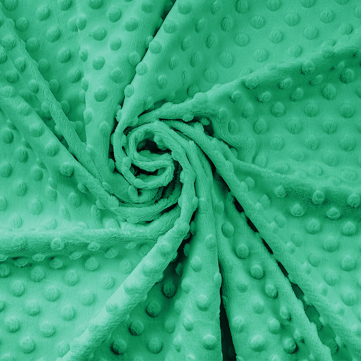 80*100 cm Plush Sea Green in a lump