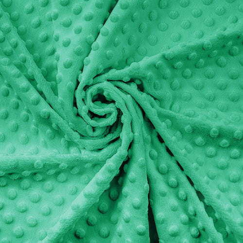 80*100 cm Plush Sea Green in a lump