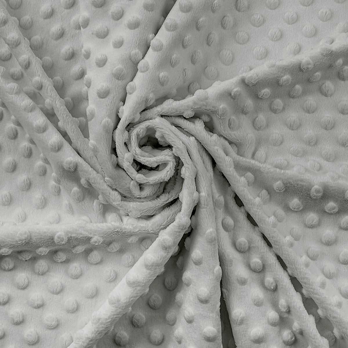 80*100 cm Plush Glacier Gray Classic gray with pimples