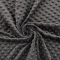 80*100 cm Plush Smoked Pearl Graphite with pimples