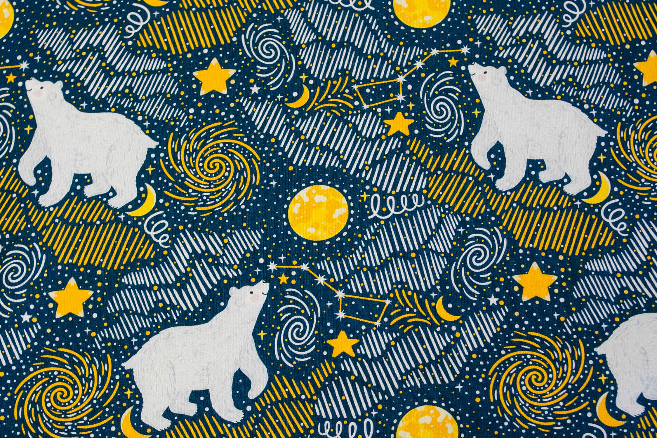 Footer teddy bear on blue