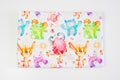 Footer monsters on white