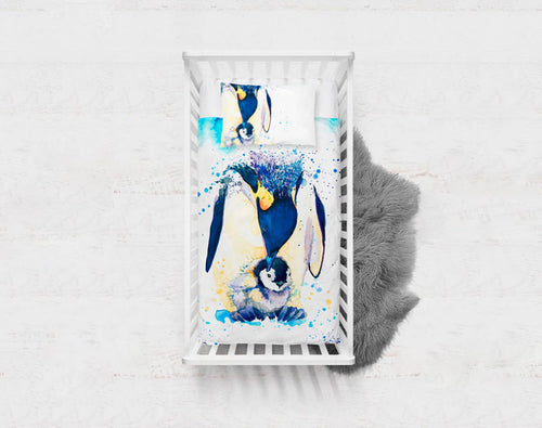75*100 cm Penguin blue