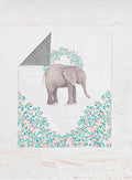 75*100 cm Elephant in the branches