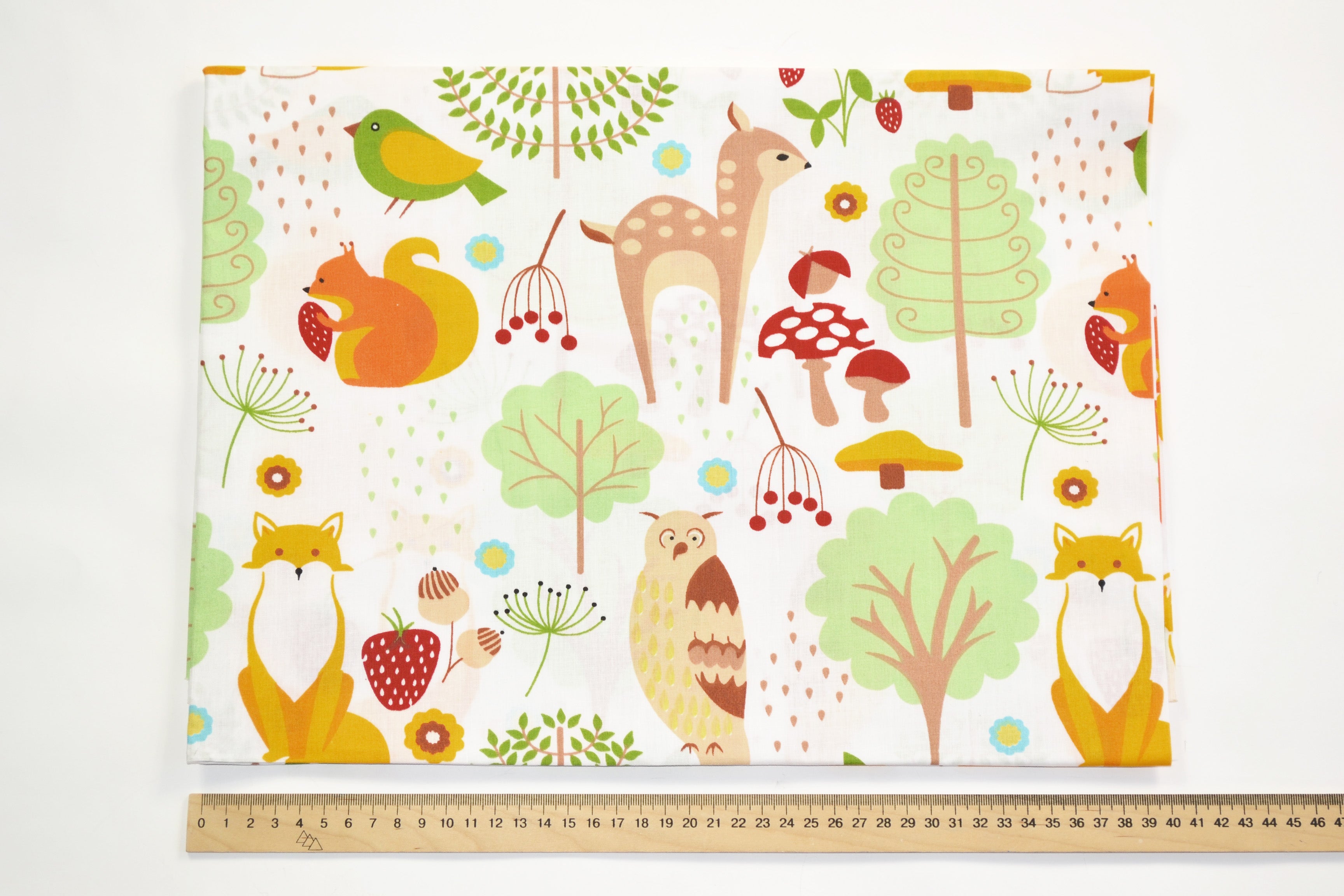 Regular Cotton Fabric - Forest Animals