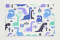 Regular Cotton Fabric - Syno Violet Dinosaurs