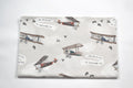 Airplanes on a beige background