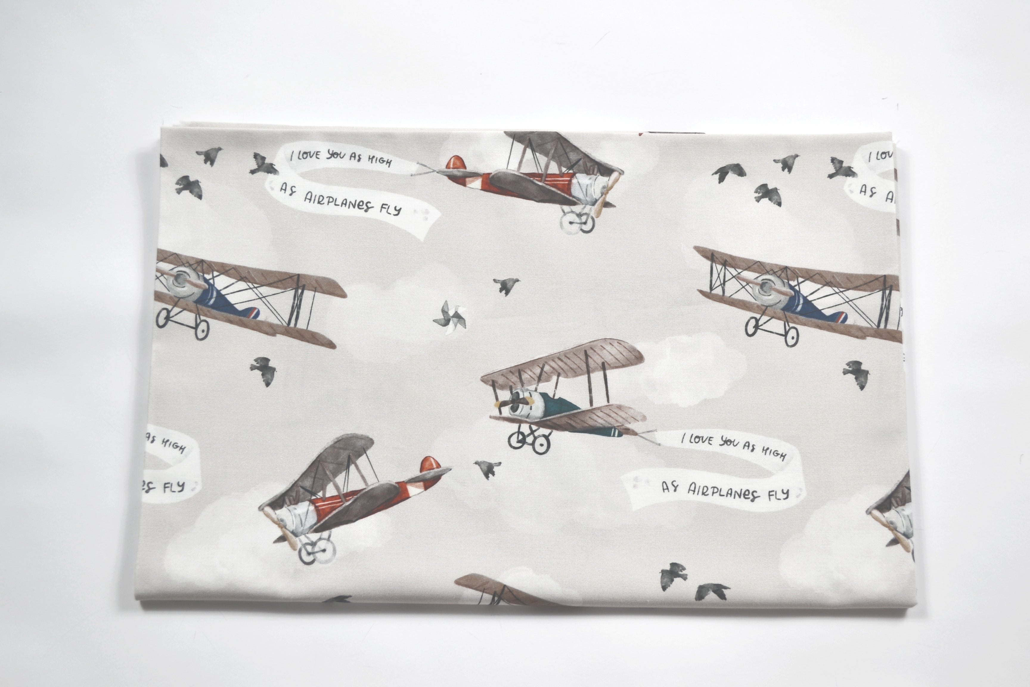 Airplanes on a beige background
